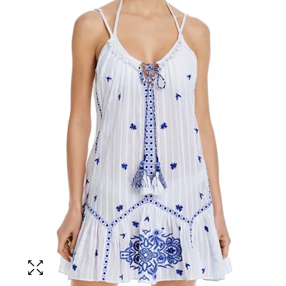 Ramy Brook Selma Embroidered Coverup